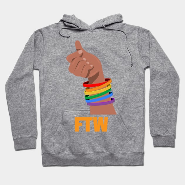 LGBT FTW Hoodie by Evlar